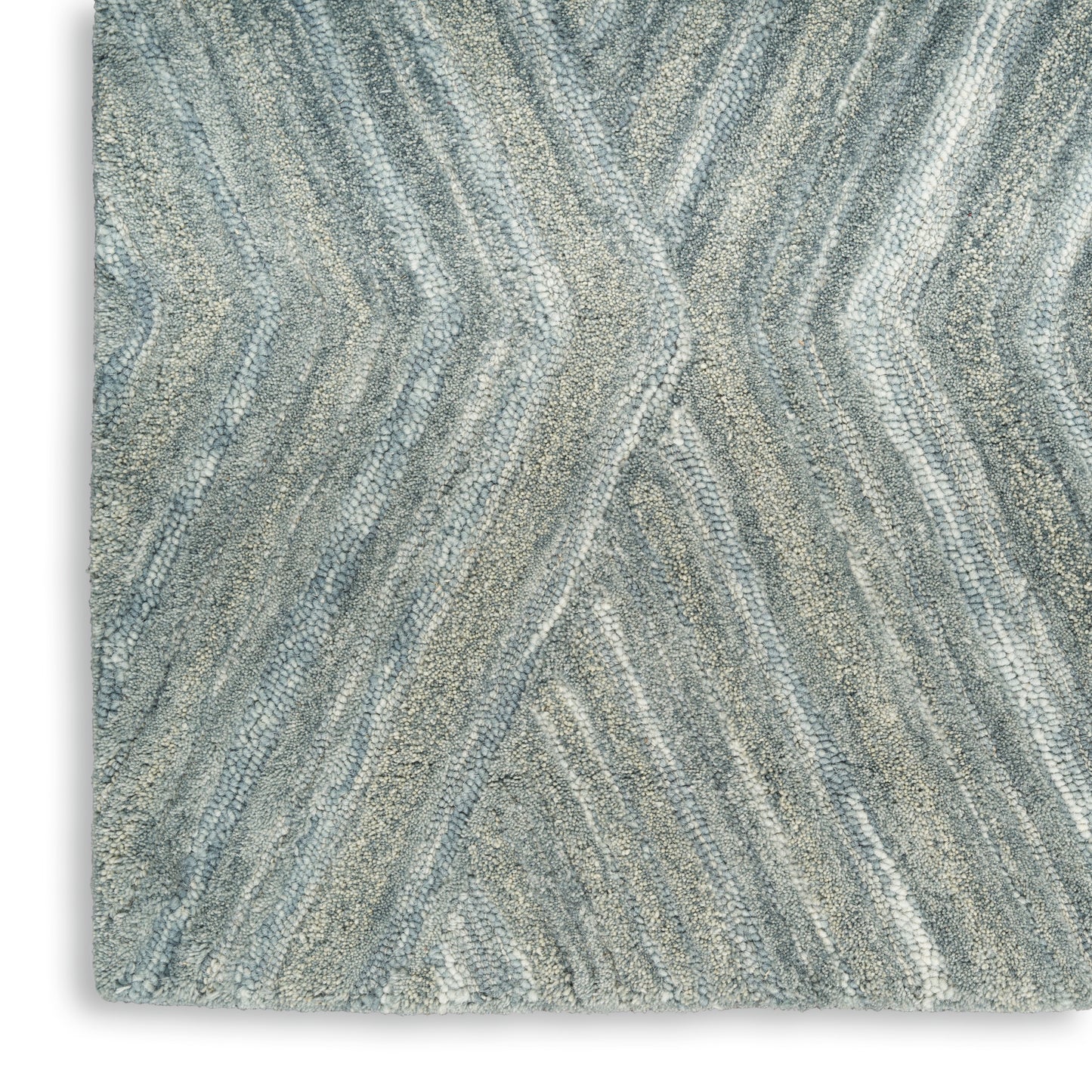 Nourison Home Graceful  Blue  Contemporary