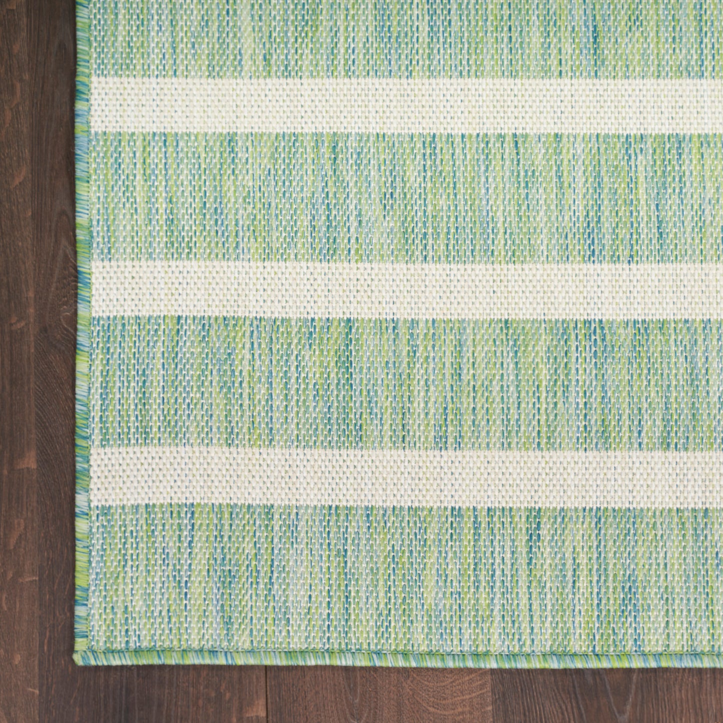 Nourison Home Positano  Blue Green Ivory  Contemporary