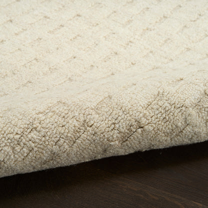 DKNY Pure Grids  Ivory Beige  Contemporary