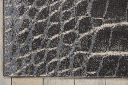 Nourison Home Maxell  Charcoal  Contemporary