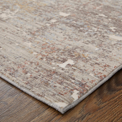 Feizy Pryor  Ivory Multi Modern/Bohemian & Eclectic/Casual