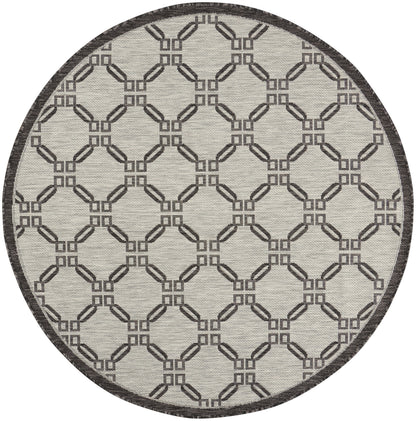 Nourison Home Country Side CTR02 Ivory Charcoal Transitional Power-loomed Rug