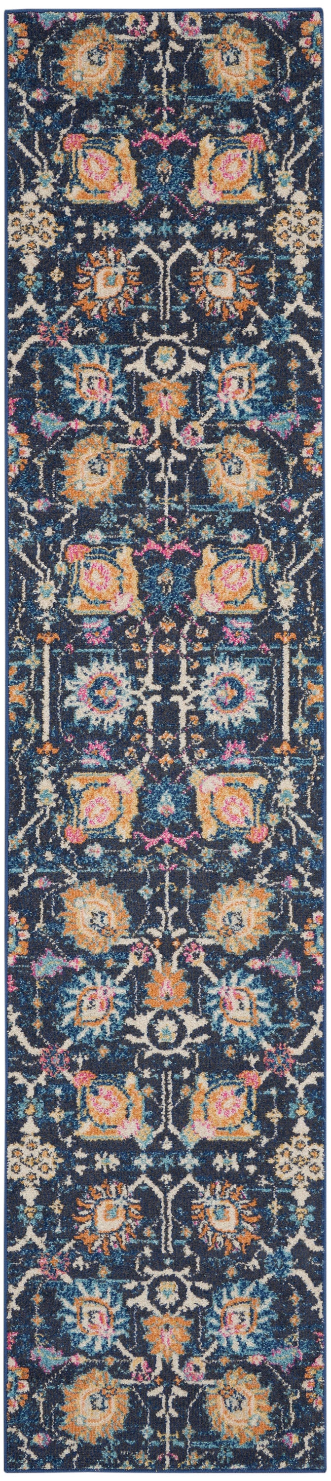 Nourison Home Passion PSN01 Navy Transitional Power-loomed Rugs
