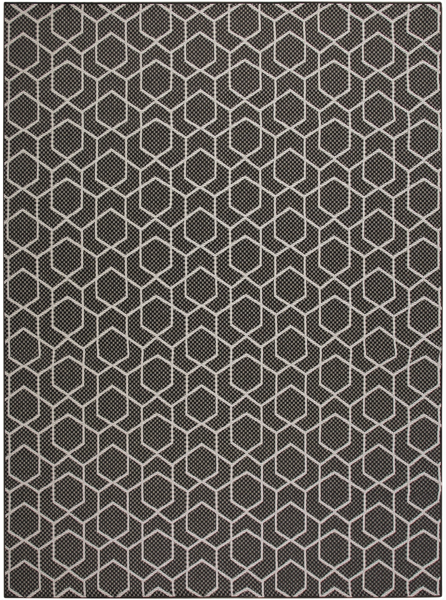 Nourison Home Horizon Indoor/Outdoor  Black  Contemporary
