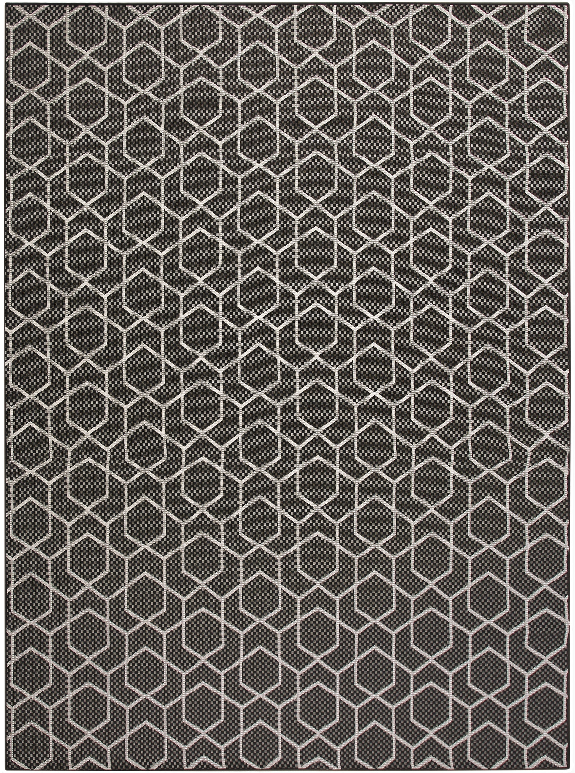 Nourison Home Horizon Indoor/Outdoor  Black  Contemporary