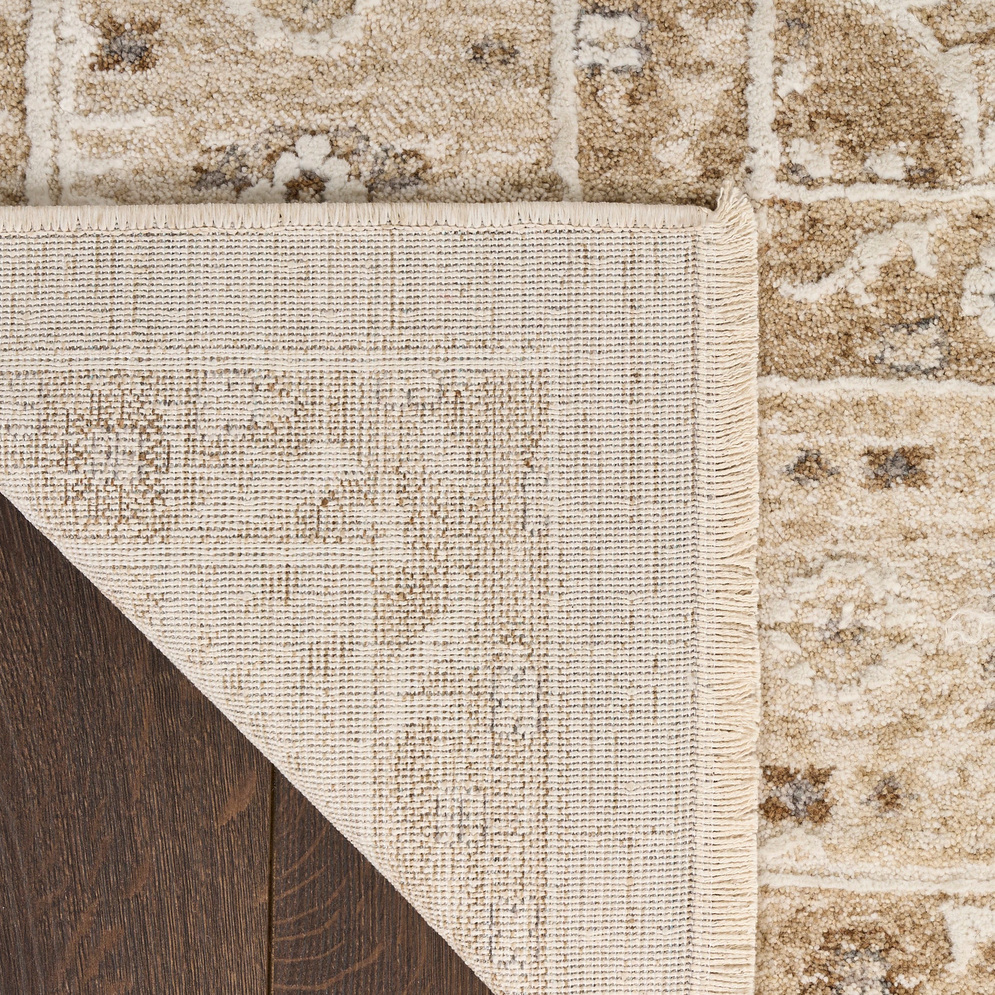 Nourison Home Retreat  Beige  Traditional