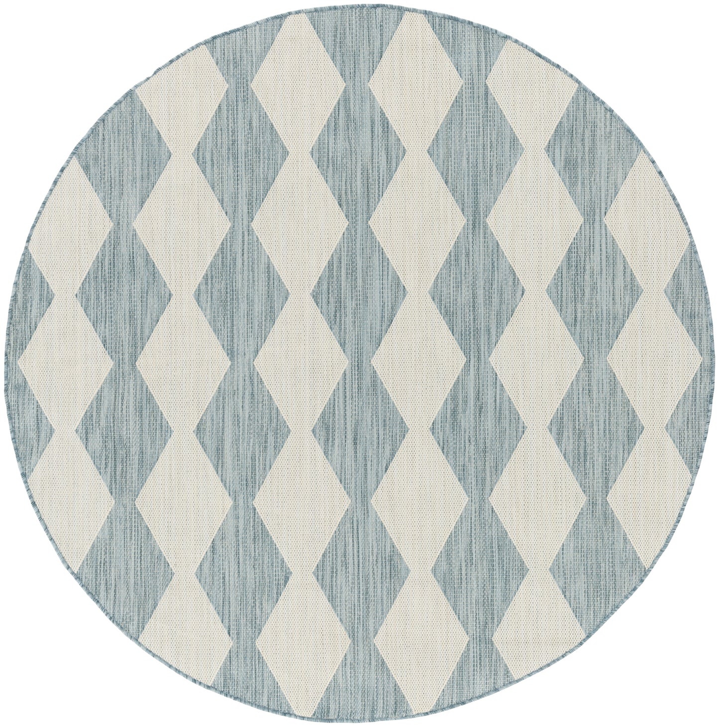 Nourison Home Positano POS04 Aqua Contemporary Power-loomed Rug