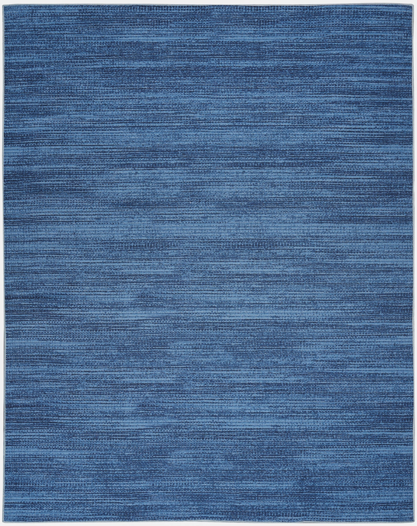 Nourison Home Nourison Washables NWB03 Blue Contemporary Power-loomed Rug