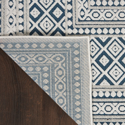Nourison Home Key Largo  Blue  Transitional