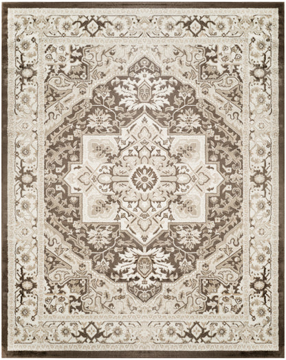 Nourison Home Dekor  Brown Ivory  Traditional