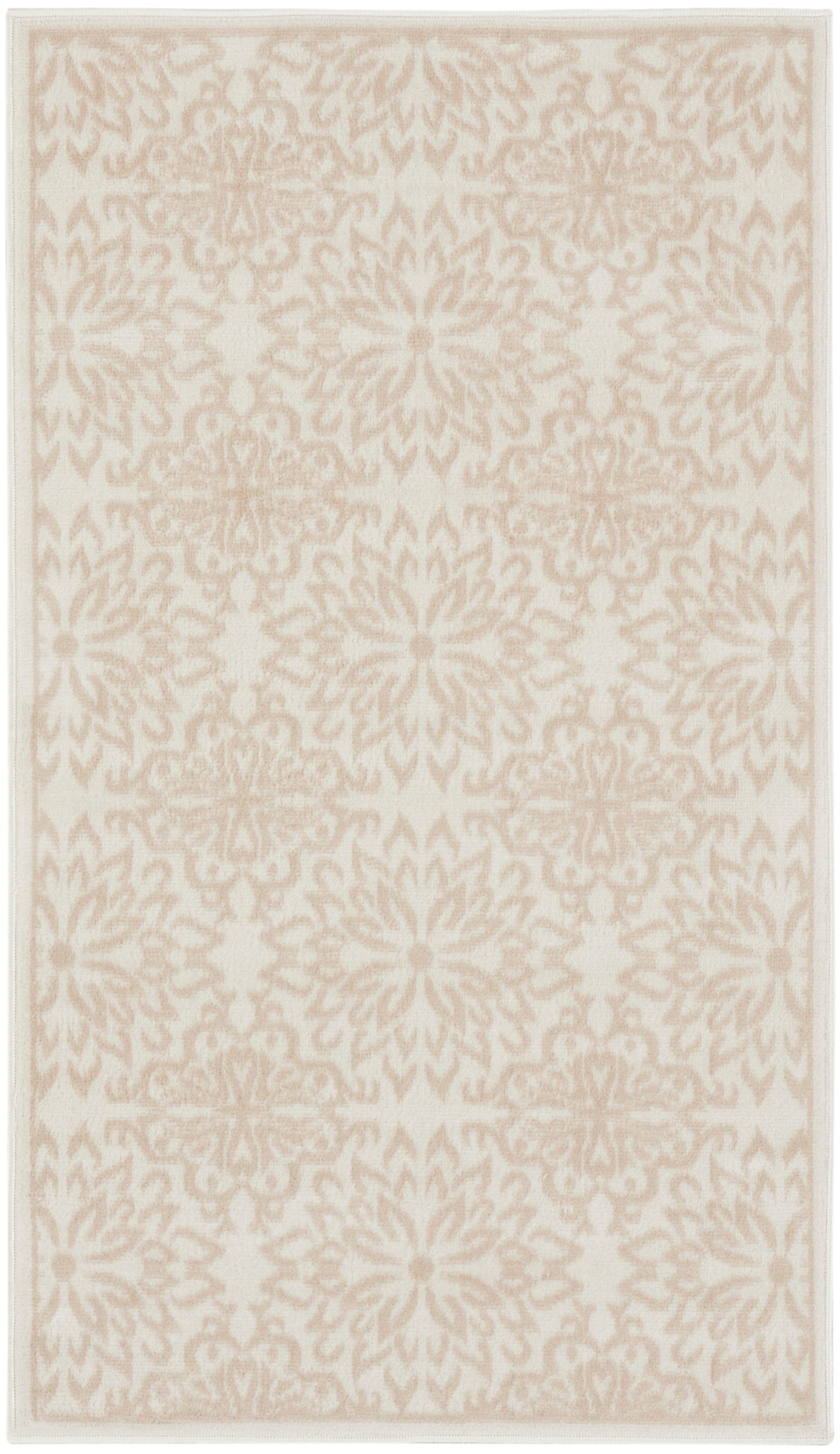 Nourison Home Jubilant JUB06 Ivory Beige Transitional Power-loomed Rug