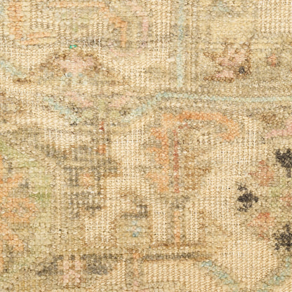 Nourison Home Heritage Vine  Beige  Traditional
