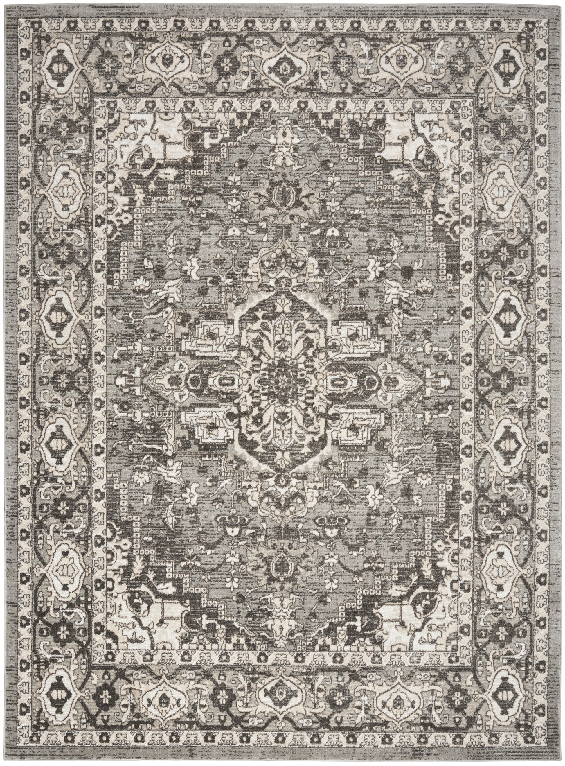 Nourison Home Quarry  Grey  Transitional