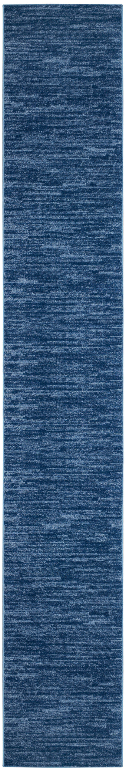 Nourison Home Nourison Essentials NRE01 Navy Blue Contemporary Power-loomed Rug
