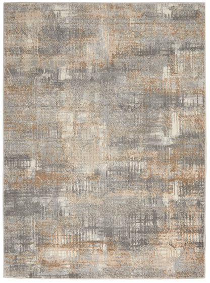 Calvin Klein CK950 Rush CK951 Grey Beige Contemporary Power-loomed Rug