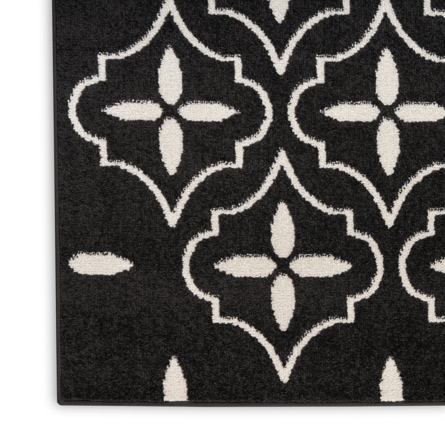 Nourison Home Nourison Essentials  Black Ivory  Contemporary