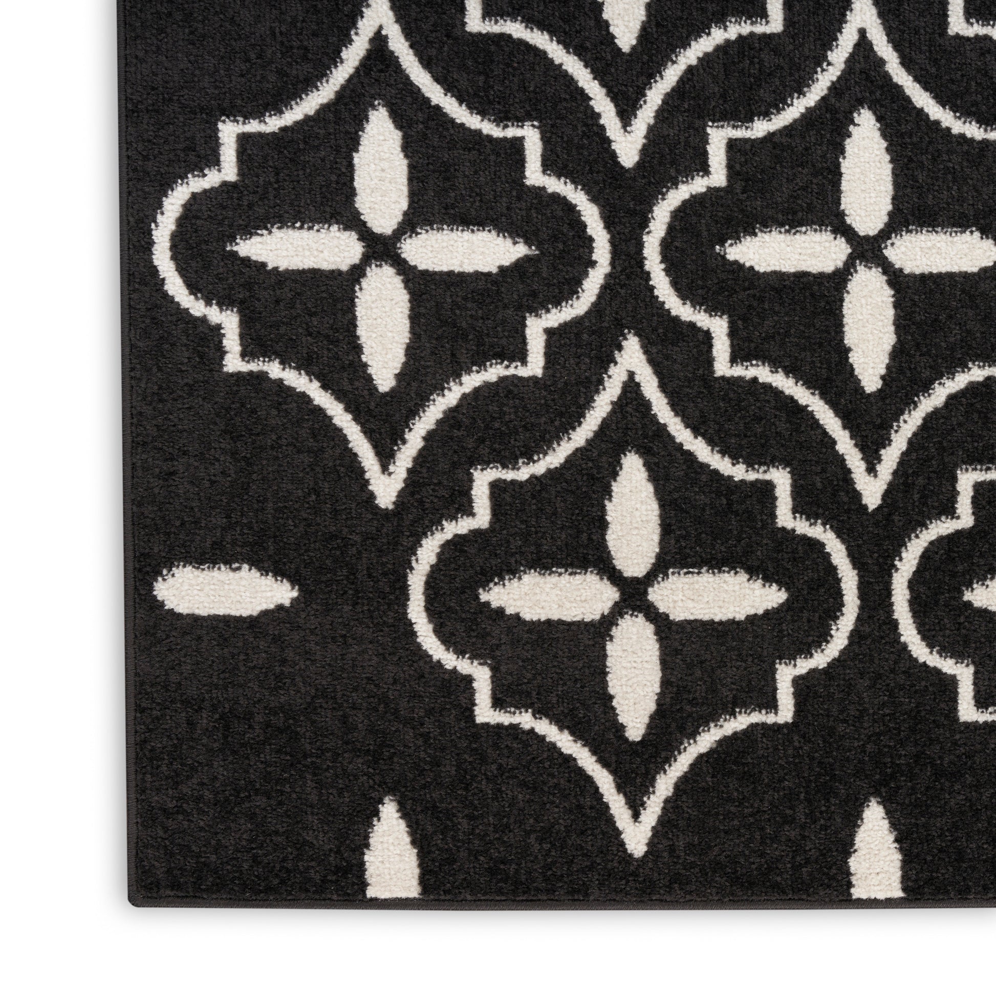 Nourison Home Nourison Essentials  Black Ivory  Contemporary