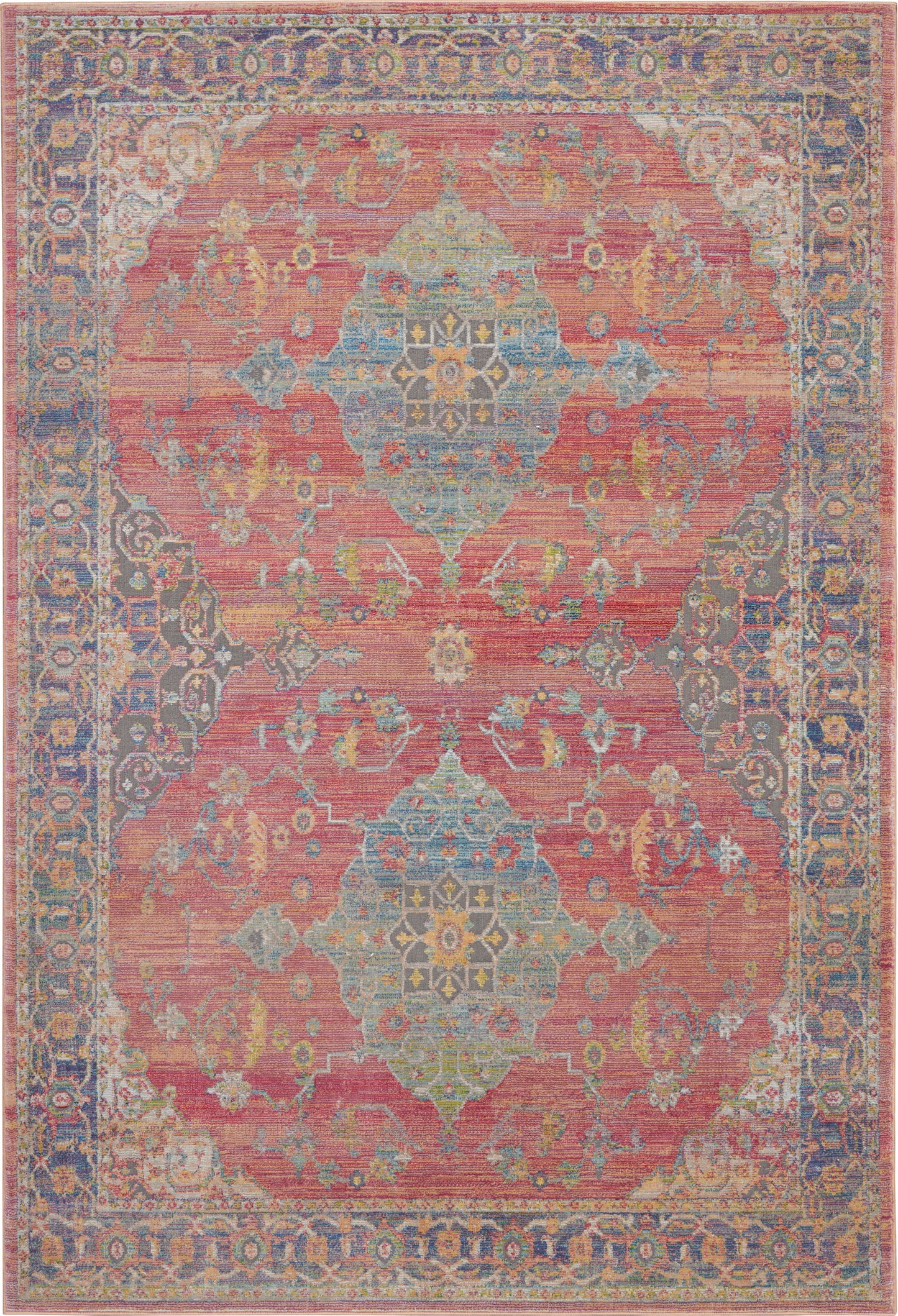 Nourison Home Ankara Global ANR01 Multicolor Traditional Power-loomed Rug