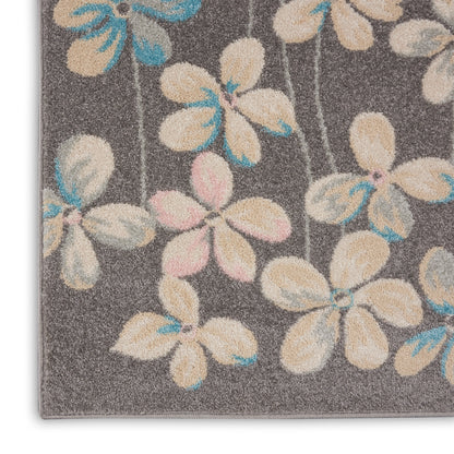 Nourison Home Tranquil  Grey Beige  Contemporary