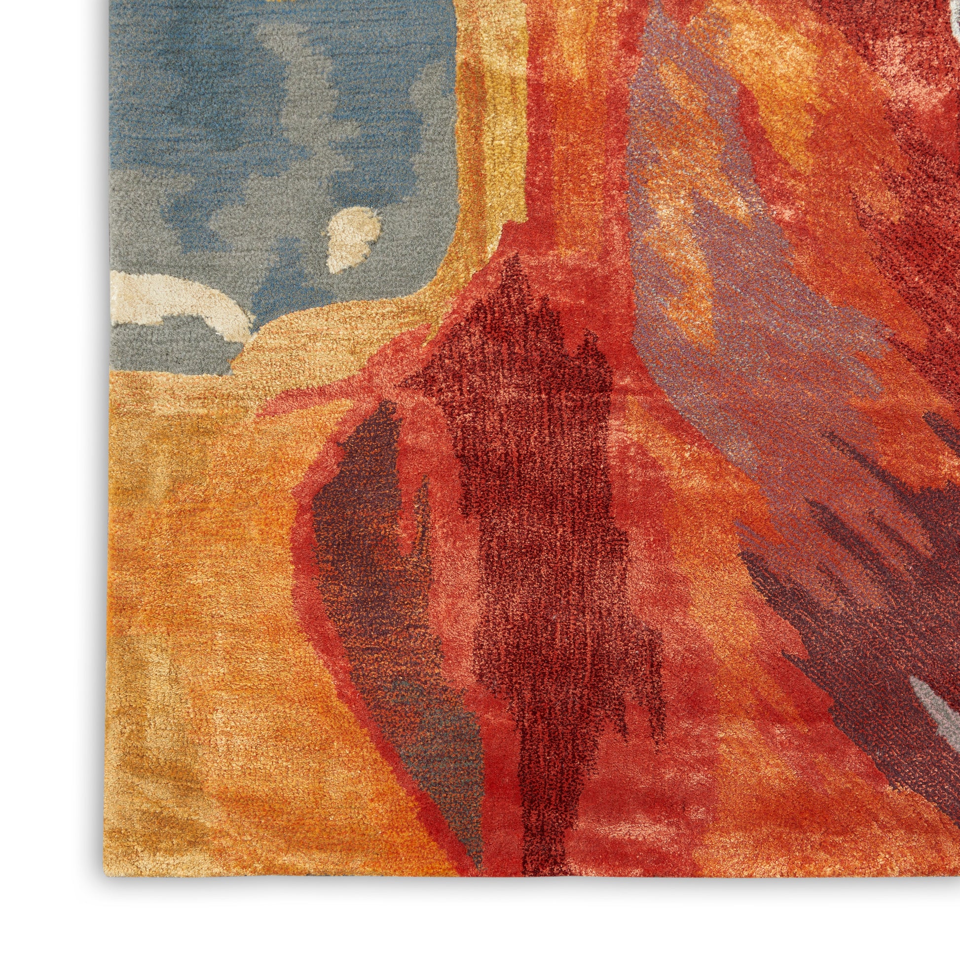 Nourison Home Prismatic  Multicolor  Contemporary