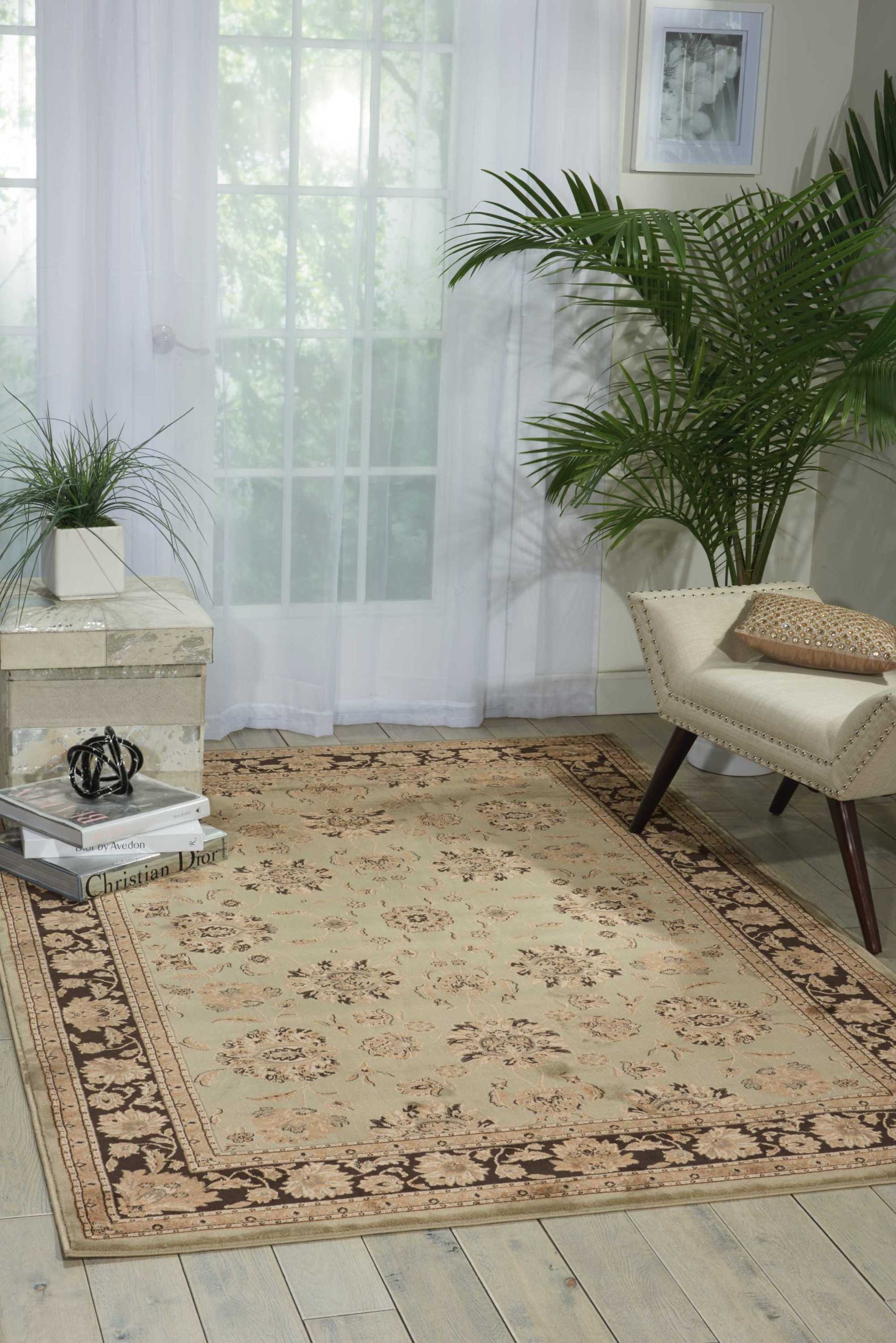 Nourison Home Ararat  Green  Traditional
