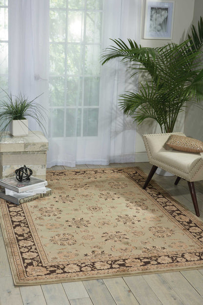 Nourison Home Ararat  Green  Traditional