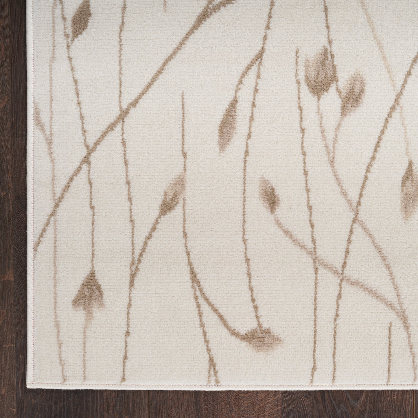 Nourison Home Grafix  Ivory Beige  Contemporary