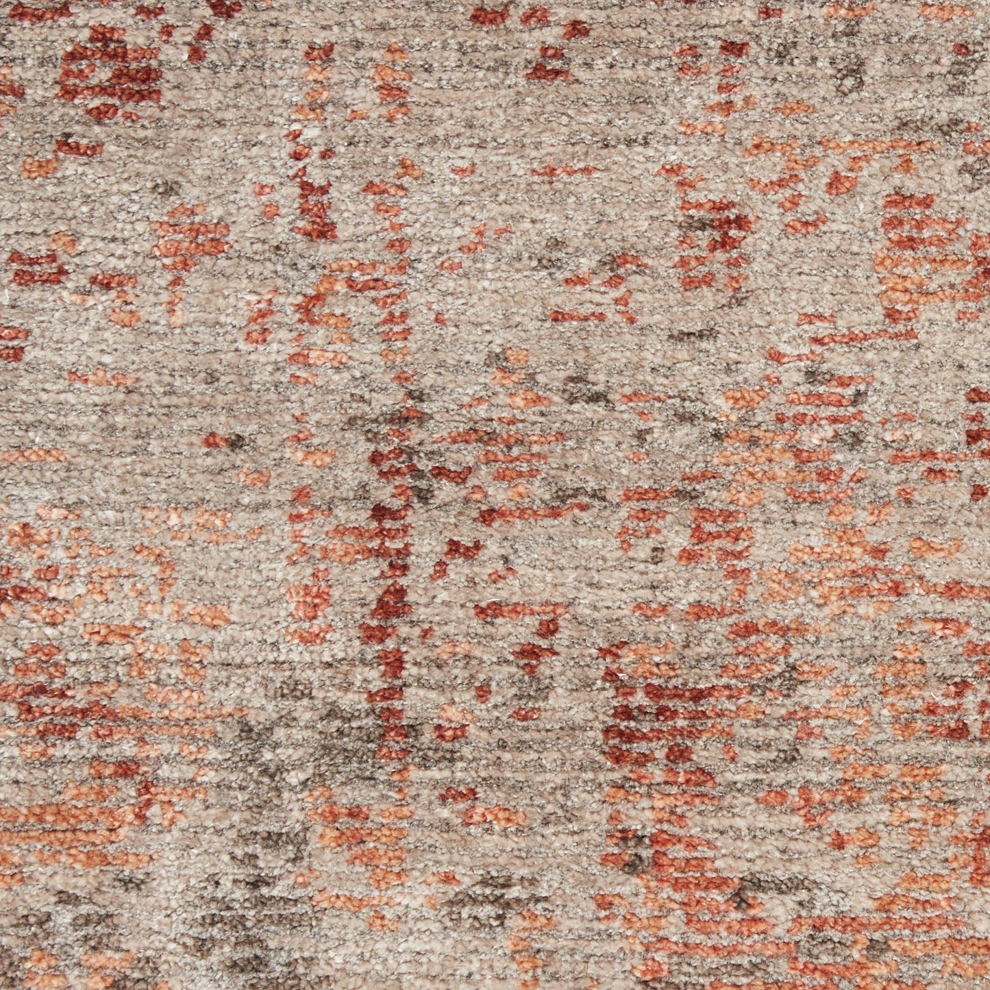 Nourison Home Lucent  Silver Red  Transitional