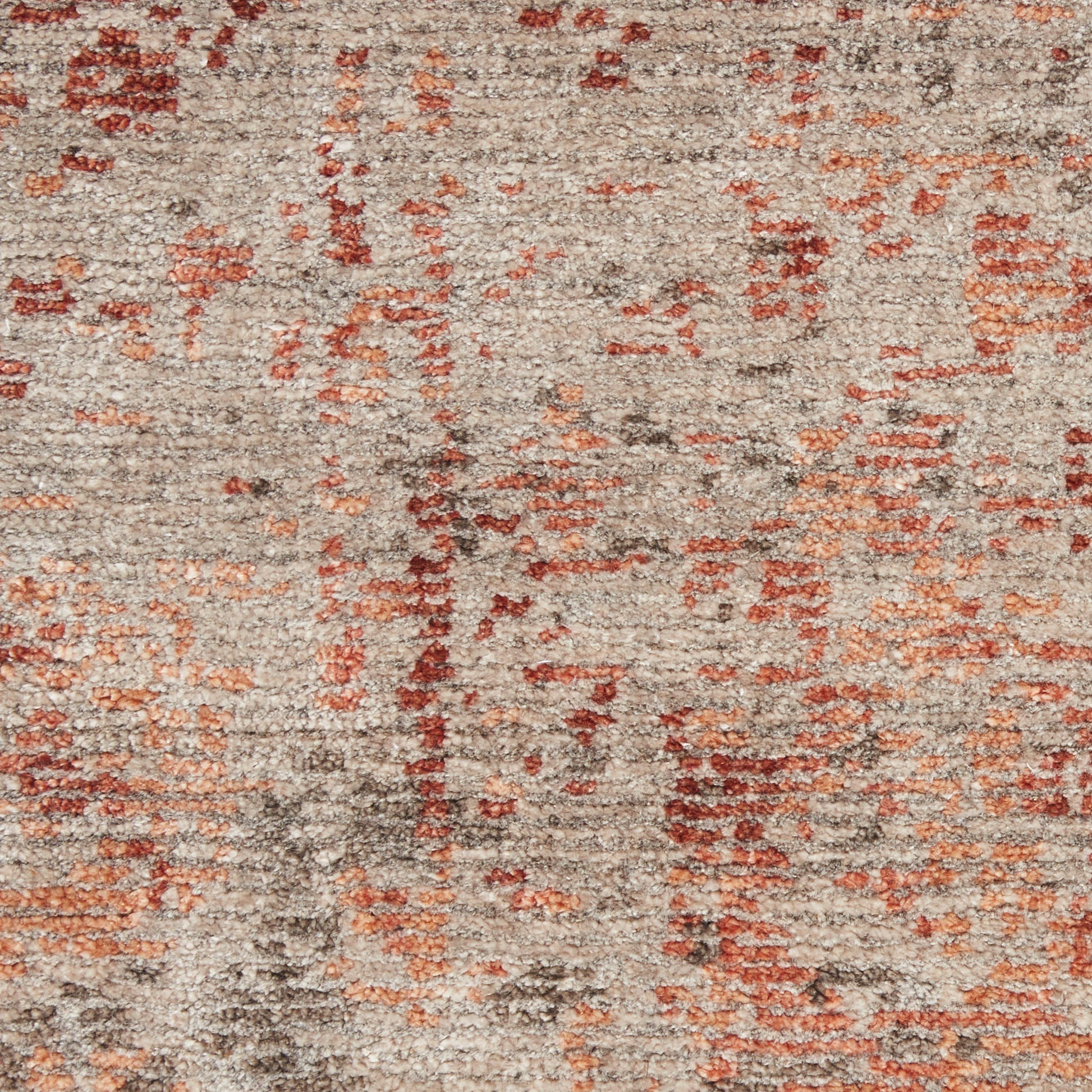 Nourison Home Lucent  Silver Red  Transitional
