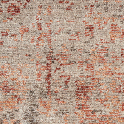 Nourison Home Lucent  Silver Red  Transitional
