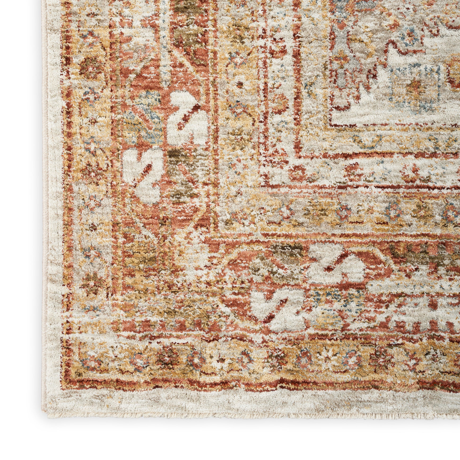 Nourison Home Sahar  Ivory Multicolor  Traditional
