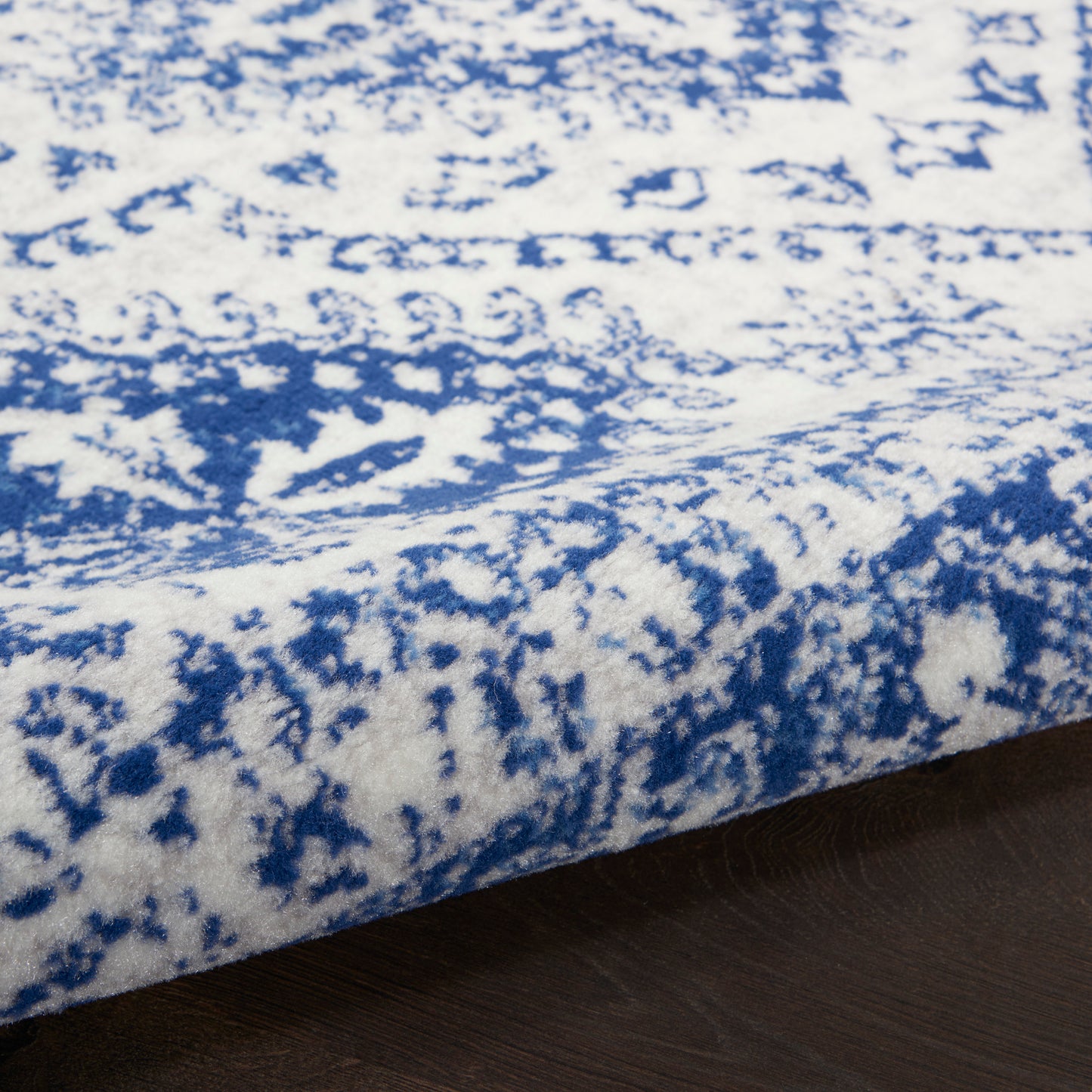 Nourison Home Whimsicle  Ivory Navy  Transitional
