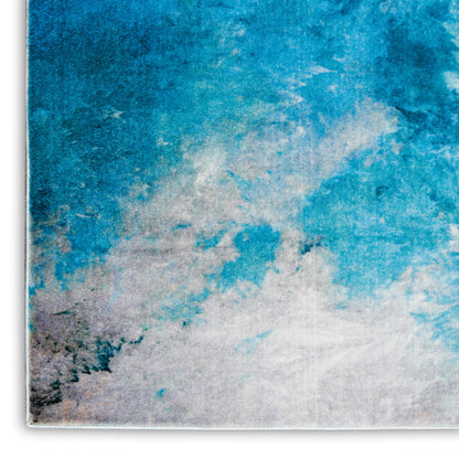 Nourison Home Le Reve  Seafoam  Contemporary