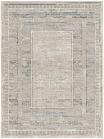 Nourison Home Glitz  Ivory Multicolor  Contemporary