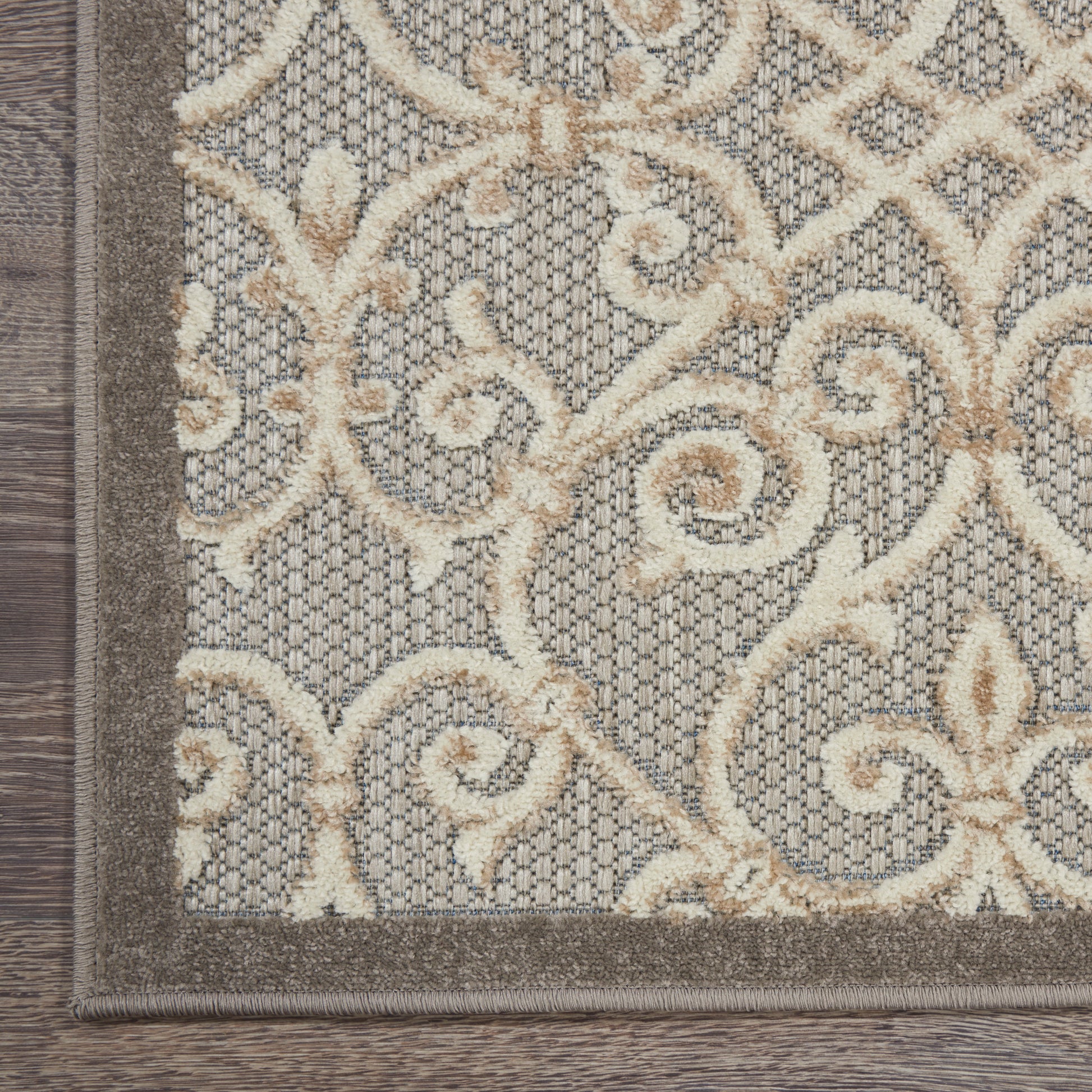 Nourison Home Aloha  Natural  Contemporary