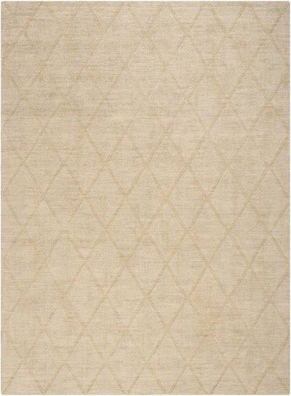 Nourison Home Wool Haven WOH01 Beige Contemporary Hand Woven Rug