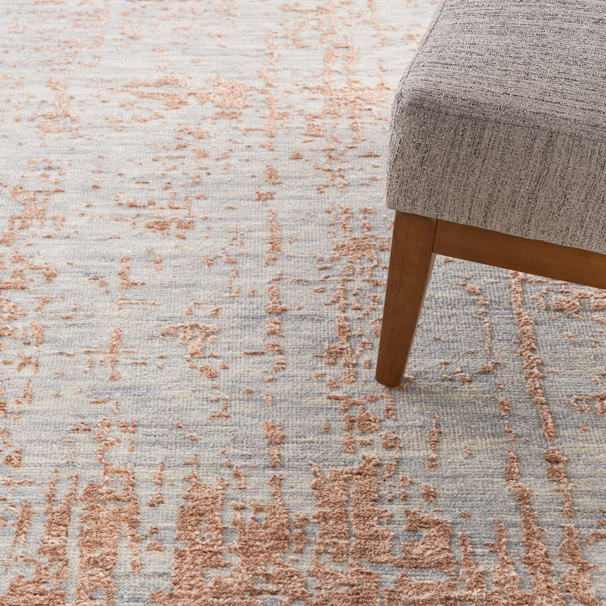 Nourison Home Luna  Blue Mocha  Contemporary