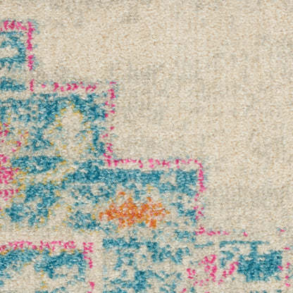 Nourison Home Passion  Grey Multicolor  Transitional