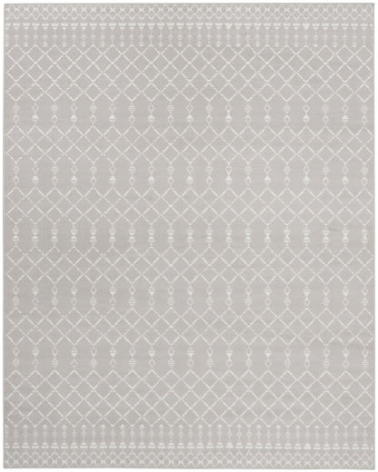 Nourison Home Whimsicle WHS02 Grey Contemporary Power-loomed Rug