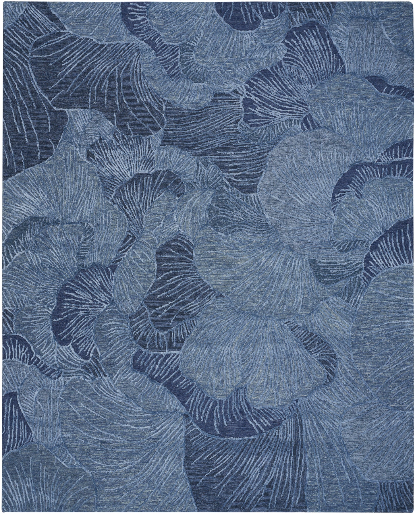 Nourison Home Avra AVR01 Blue Contemporary Hand Tufted Rug