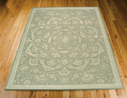 Nourison Home Regal  Green  Traditional