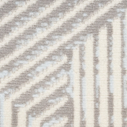 Nourison Home Grafix  Grey  Contemporary