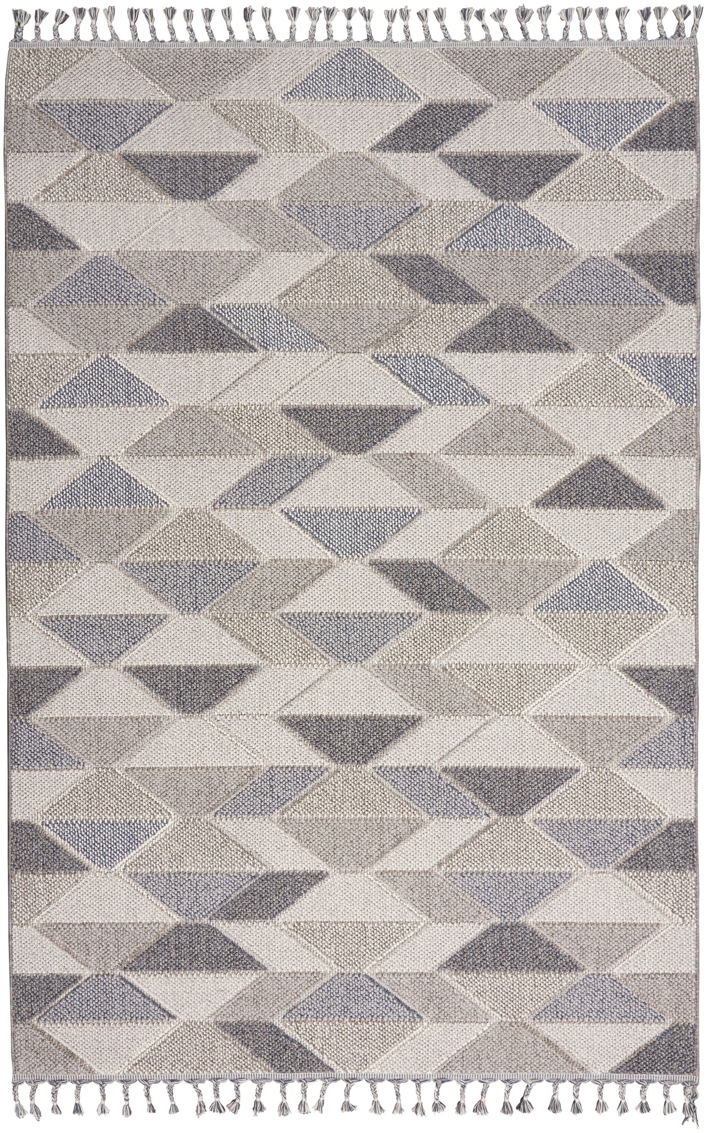 Nourison Home Paxton PAX01 Grey Charcoal Contemporary Power-loomed Rug