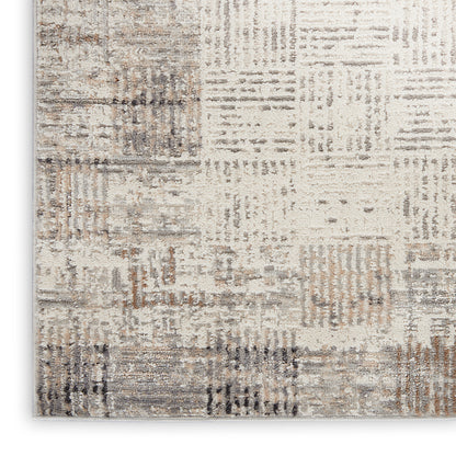 Nourison Home Elation  Ivory Grey  Contemporary