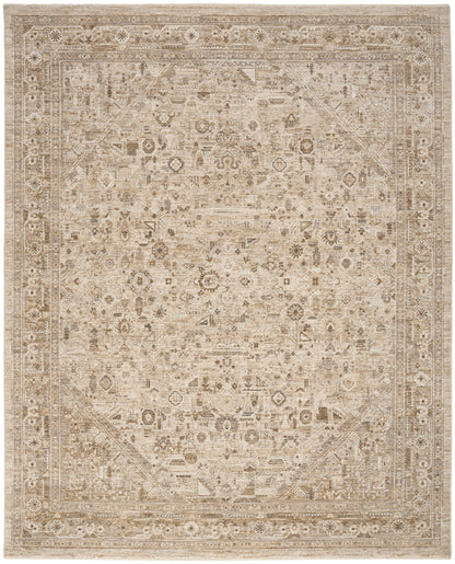 Nourison Home Retreat RET03 Beige Traditional Machine Woven Rug
