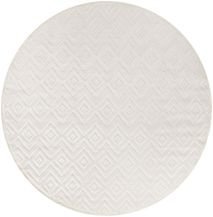 Nourison Home Versatile NRV01 Ivory White Contemporary Flat Weave Rug