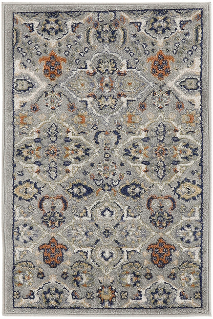 Nourison Home Allur ALR03 Grey Transitional Power-loomed Rug