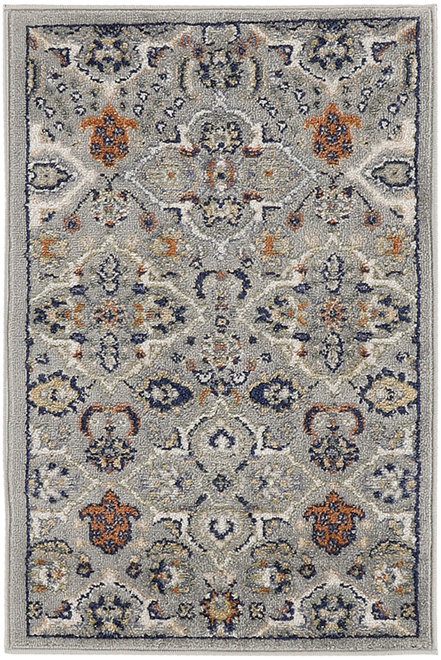 Nourison Home Allur ALR03 Grey Transitional Power-loomed Rug