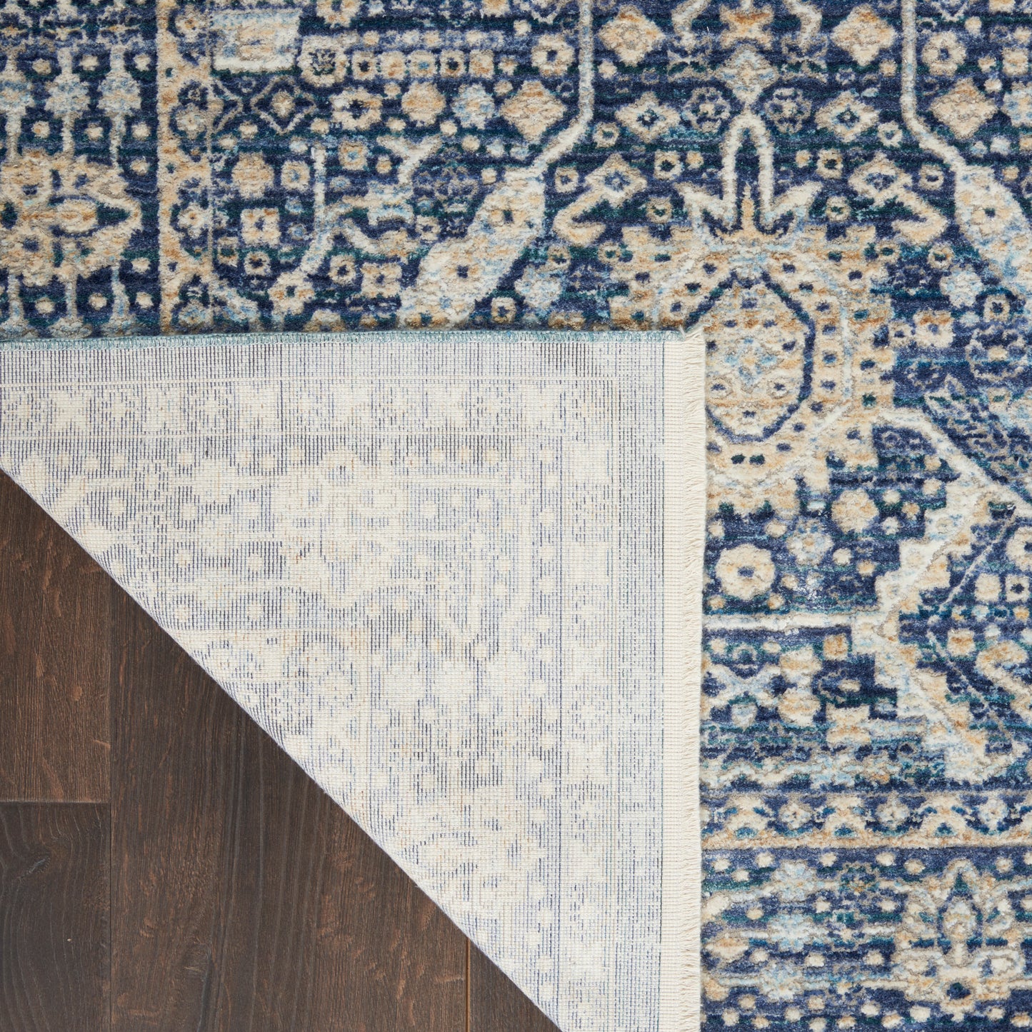 Nourison Home Lustrous Weave  Blue  