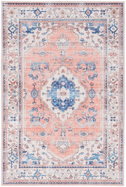Nourison Home Fulton FUL11 Coral Traditional Power-loomed Rug